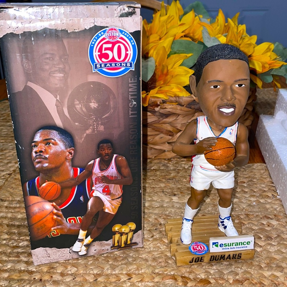 Joe Dumars Detroit Pistons Bobblehead